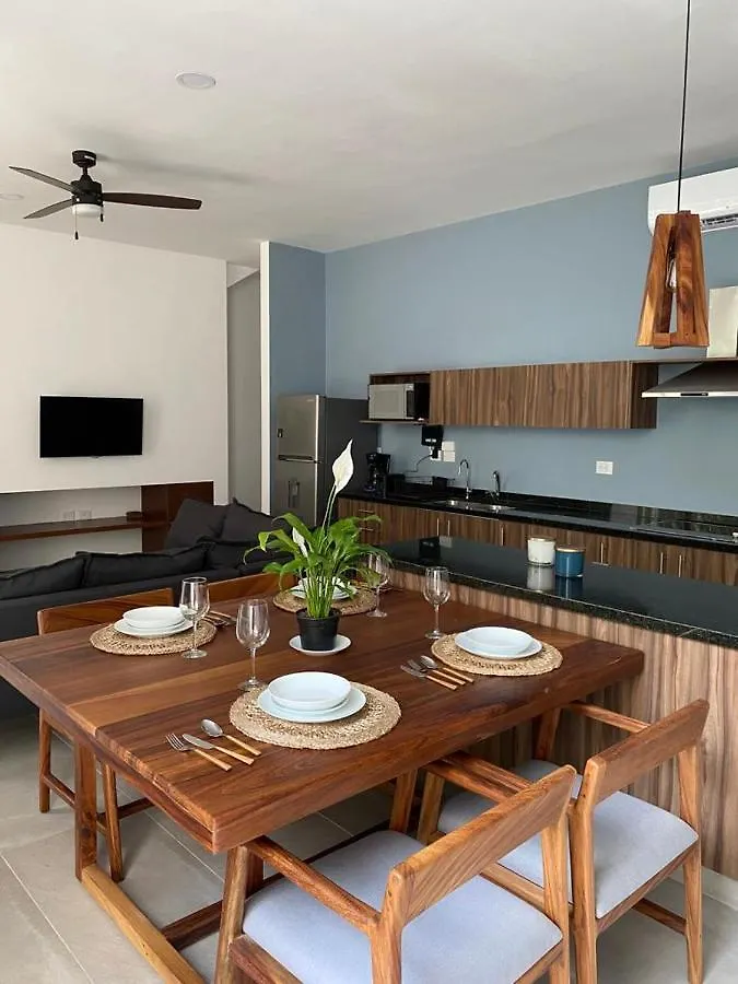 Apartment Luxury Jungle 2Bd Condo, Fast Wifi, Private Pool Tulum
