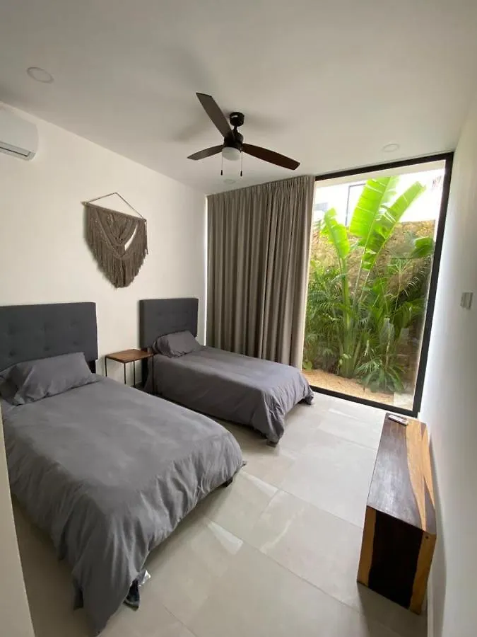 Luxury Jungle 2Bd Condo, Fast Wifi, Private Pool Tulum Apartment